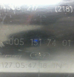 Demarreur MERCEDES CLASSE B 245 Photo n°6