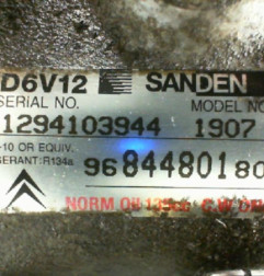 Compresseur clim PEUGEOT 206+ Photo n°6