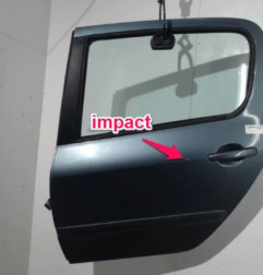 Porte arriere gauche PEUGEOT 307