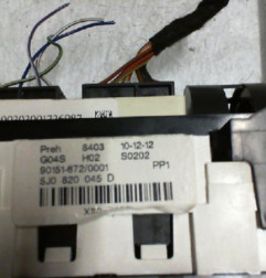 Commande chauffage SKODA FABIA 2 Photo n°6