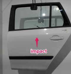 Porte arriere gauche SKODA FABIA 2