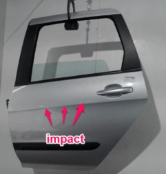 Porte arriere gauche PEUGEOT 308 1 SW