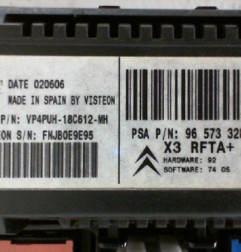 Commande chauffage CITROEN C5 1 Photo n°3