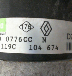 Demarreur RENAULT MEGANE 1 Photo n°3