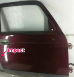 Porte avant droit SSANGYONG KORANDO 1 Photo n°1