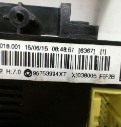 Commande chauffage CITROEN C3 2 Photo n°3