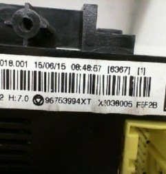 Commande chauffage CITROEN C3 2 Photo n°6