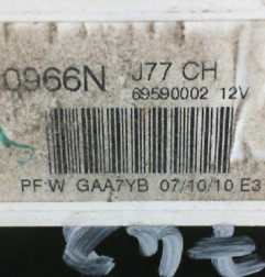 Commande chauffage RENAULT CLIO 3 Photo n°3