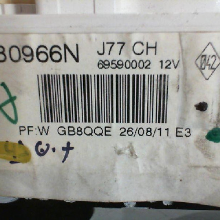 Commande chauffage RENAULT CLIO 3