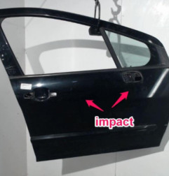 Porte avant droit PEUGEOT 308 1 Photo n°5