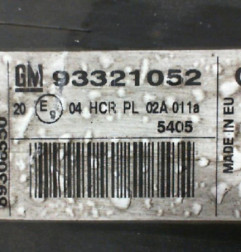 Optique avant principal gauche (feux)(phare) OPEL MERIVA A Photo n°6