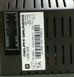 Afficheur OPEL CORSA D Photo n°3