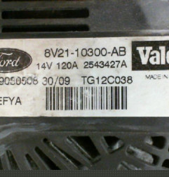 Alternateur FORD FUSION Photo n°3