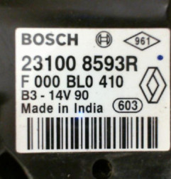 Alternateur RENAULT TWINGO 3 Photo n°6