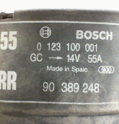 Alternateur OPEL CORSA B Photo n°3