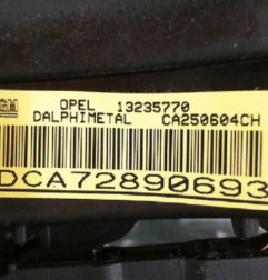 Air bag conducteur OPEL CORSA D Photo n°6