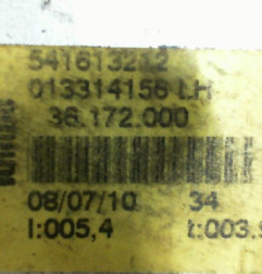 Leve vitre electrique avant gauche OPEL CORSA D Photo n°6