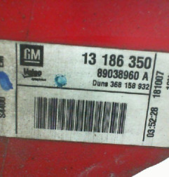 Feu arriere principal gauche (feux) OPEL CORSA D Photo n°3