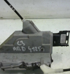 Serrure arriere droit CITROEN C3 2 Photo n°3