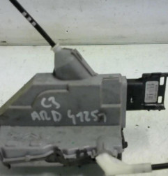 Serrure arriere droit CITROEN C3 2 Photo n°6