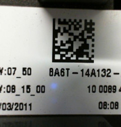 Interrupteur de leve vitre avant gauche FORD FIESTA 6 Photo n°3