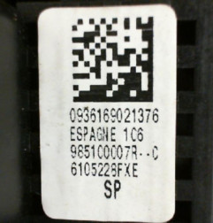 Air bag conducteur RENAULT SCENIC 3 Photo n°3