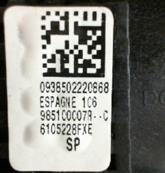 Air bag conducteur RENAULT MEGANE 3 Photo n°6