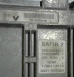 Calculateur moteur RENAULT TWINGO 1 Photo n°6