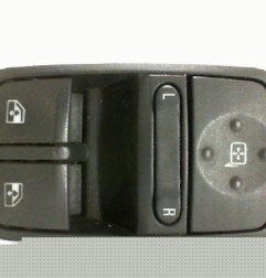 Interrupteur de leve vitre avant gauche OPEL CORSA D Photo n°1