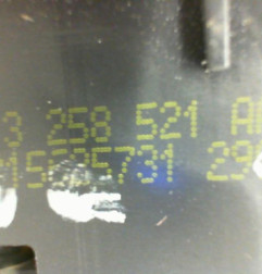 Interrupteur de leve vitre avant gauche OPEL CORSA D Photo n°6