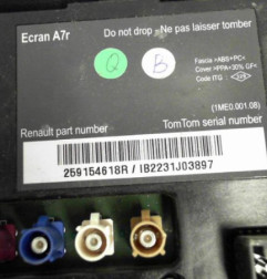 Afficheur RENAULT LAGUNA Photo n°3