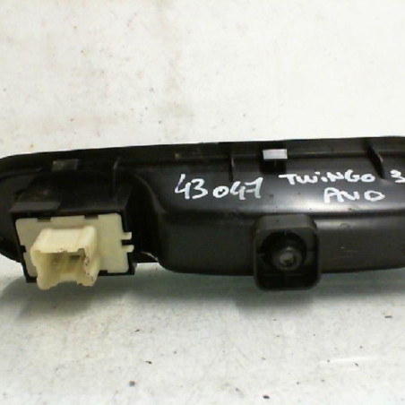 Interrupteur de leve vitre avant droit RENAULT TWINGO 3