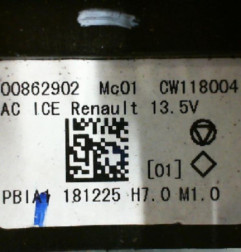 Commande chauffage RENAULT TWINGO 3 Photo n°3