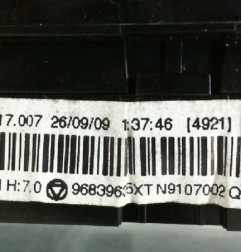 Commande chauffage PEUGEOT 5008 1 Photo n°3