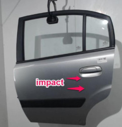 Porte arriere gauche KIA RIO 2