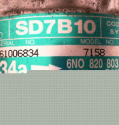 Compresseur clim VOLKSWAGEN POLO 3 Photo n°3