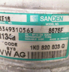 Compresseur clim SEAT ALTEA Photo n°6