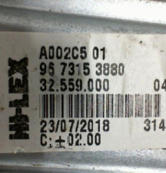 Leve vitre mecanique arriere droit PEUGEOT 208 1 Photo n°6