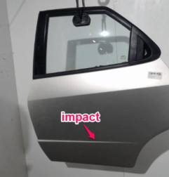 Porte arriere gauche HONDA CIVIC 8