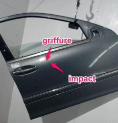 Porte avant droit MERCEDES CLASSE C 203 Photo n°5