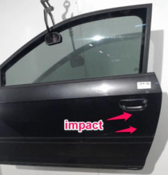 Porte avant gauche AUDI A3 2 Photo n°5