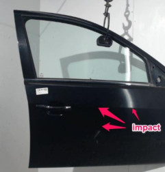 Porte avant droit FORD MONDEO 2 Photo n°5