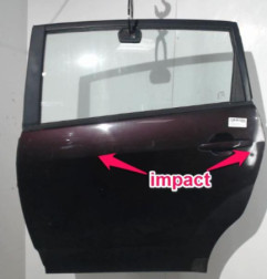 Porte arriere gauche TOYOTA COROLLA VERSO 2