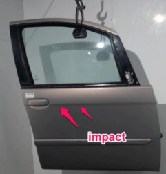 Porte avant droit LANCIA MUSA Photo n°5