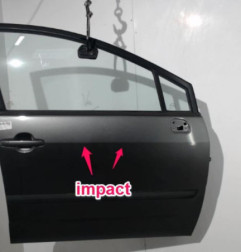 Porte avant droit TOYOTA COROLLA VERSO 2 Photo n°5