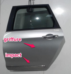 Porte arriere gauche CITROEN C5 2 Photo n°5