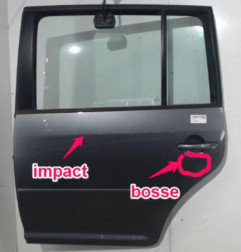 Porte arriere gauche VOLKSWAGEN TOURAN 1 Photo n°5