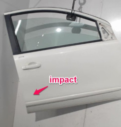 Porte avant droit NISSAN NOTE 1 Photo n°5