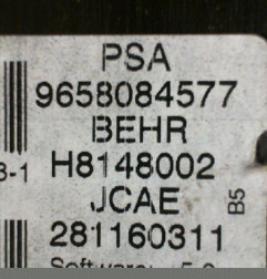 Commande chauffage CITROEN C4 1 Photo n°3