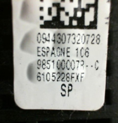 Air bag conducteur RENAULT MEGANE 3 Photo n°3